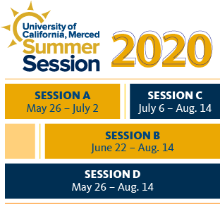Summer Session Schedule graphic